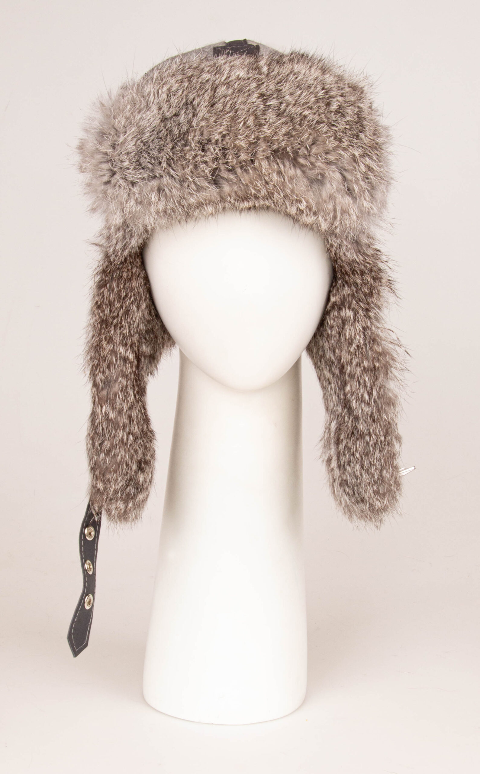 Rabbit fur & woolen hat Rekrut – GENA Store